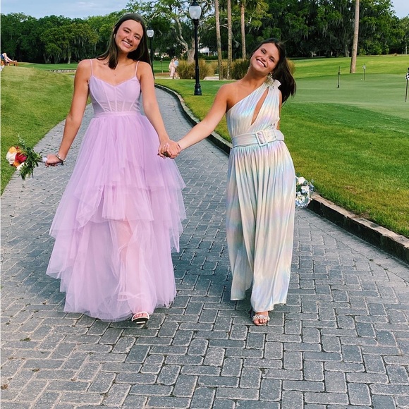 Retrofête Andrea Ombré Lamé Gown - Picture 4 of 4